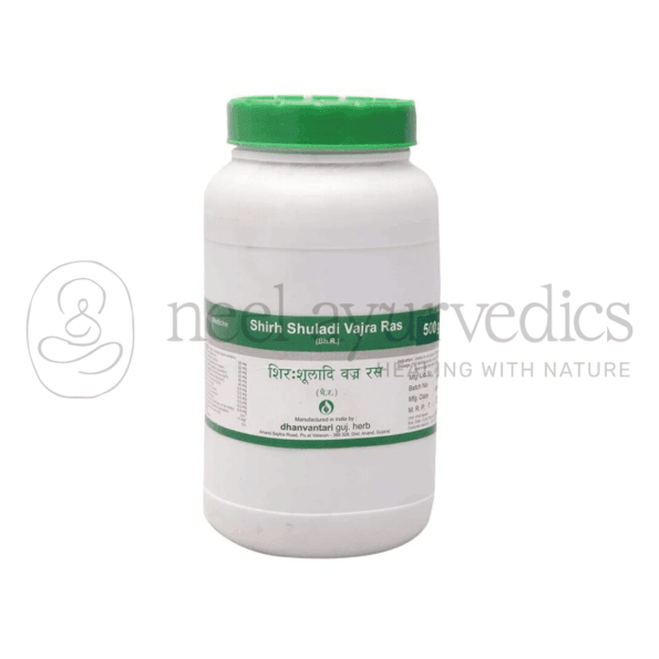 Dhanvantari Shirh Shuladi Vajra Ras Tablets, Grams1