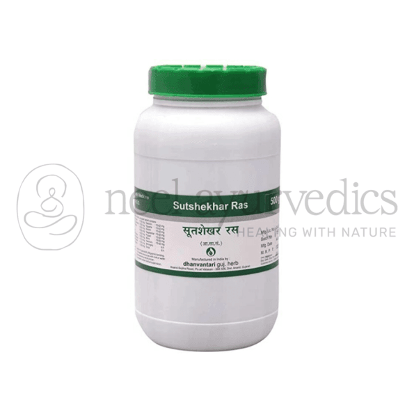 Dhanvantari Sutshekhar Ras Tablets Grams - 500 gm