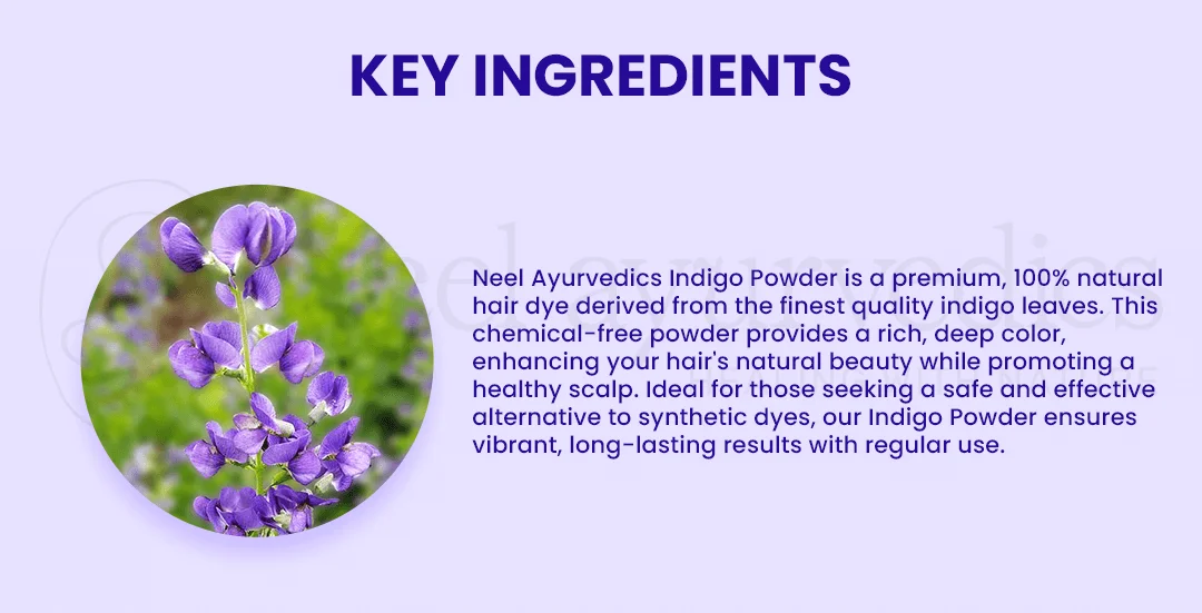 Indigo Powder Key Ingredients