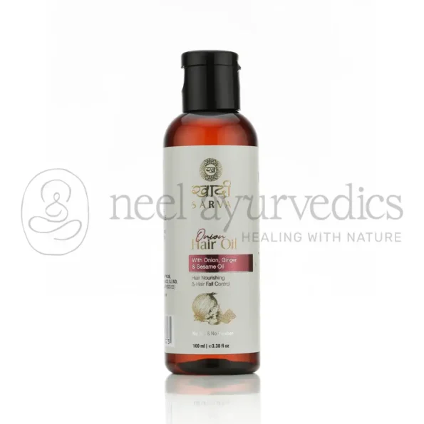 Khadi Sarva Onion Hair Oil (Pure onion and Ginger)