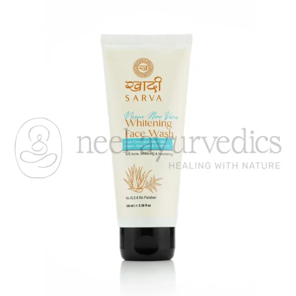 Khadi Sarva Whitening Face Wash.