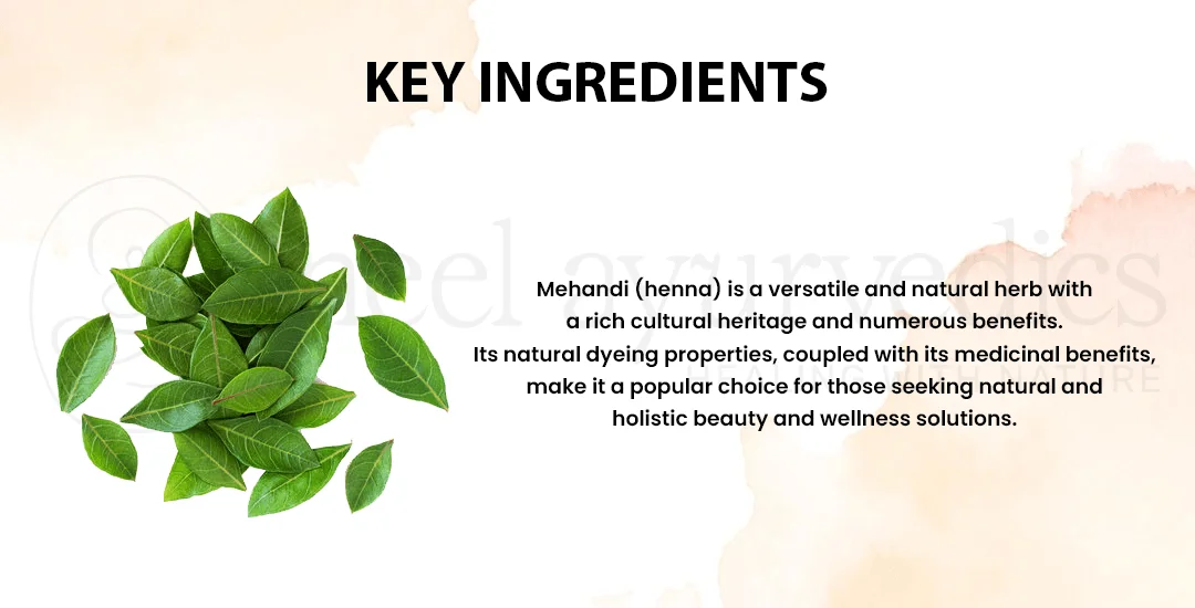 Mahendi Powder Key Ingredients