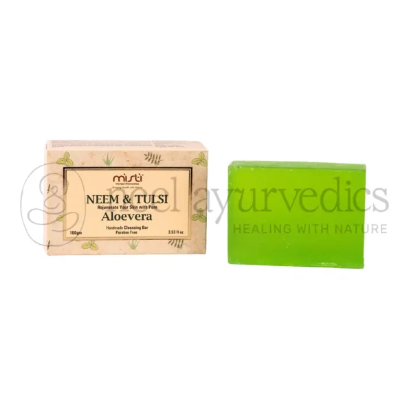 Misti Neem Tulsi & Aloevera Soap - 100 gm