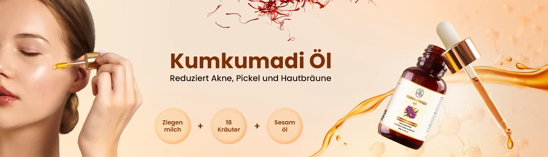 Neel Ayurvedics Kumkumadi Face Oil