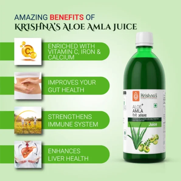 Krishna’s Herbal and Ayurveda Amla & Aloevera juice