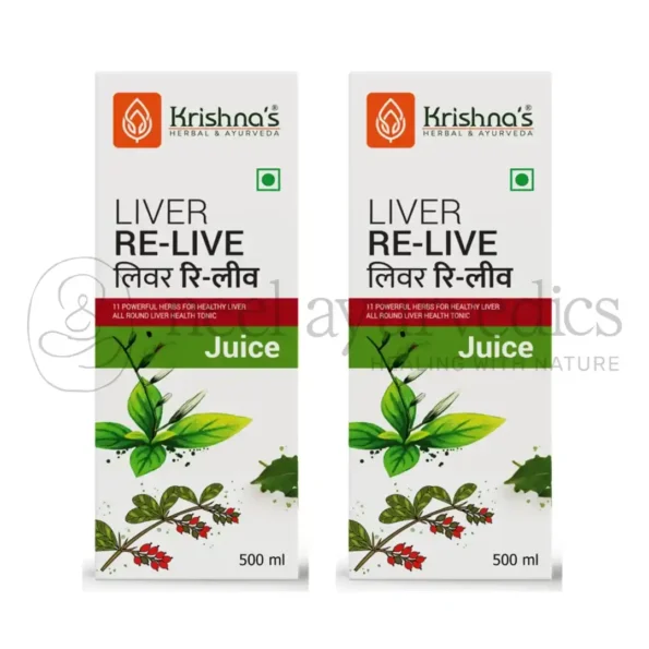 Krishna’s Herbal And Ayurveda Liver Re-Live Juice – 1000 ML1