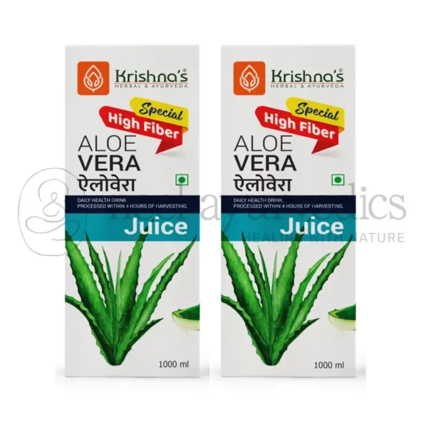 Krishna’s Herbal And Ayurveda Premium Aloe Vera High Fiber Juice – 1000 ML1