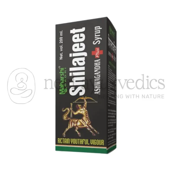 Maharshi Badri Shilajeet Ashwagandha Plus Syrup – 200 ml