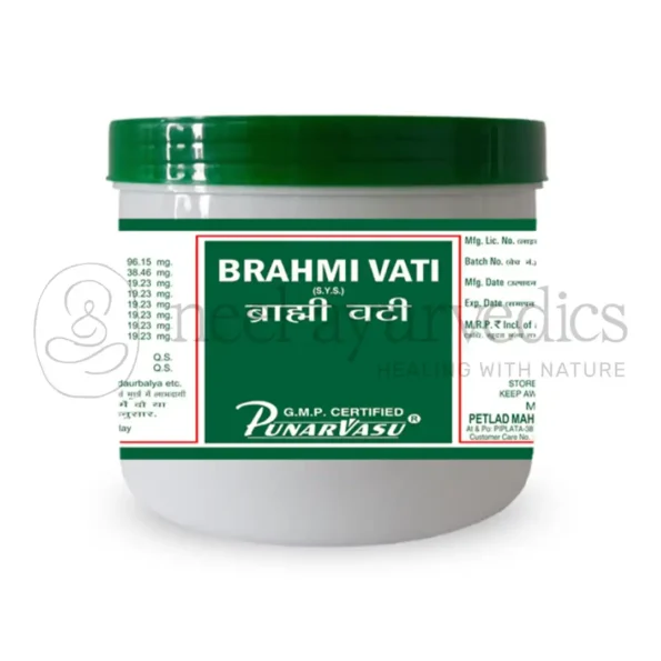 Punarvasu Brahmi Vati (Bulk Pack) – 500gm