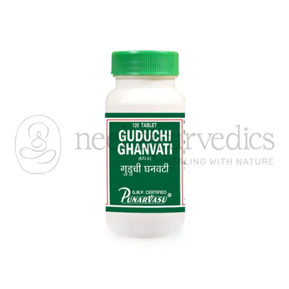 Punarvasu Guduchi Ghanvati Sanshamani Vati – 120 Tab