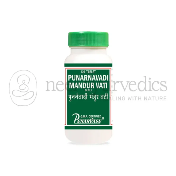Punarvasu Punarnavadi Mandur Vati – 120 Tab