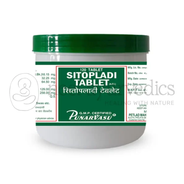 Punarvasu Sitopaladi Tablets – 500 Gm (Bulk Pack)