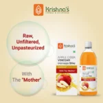 Krishna’s Herbal And Ayurveda Apple Cider Vinegar – 1000 ML