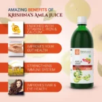 Krishna’s Herbal And Ayurveda Premium Amla High Fiber Juice – 1000 ML
