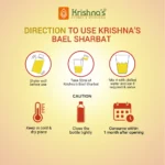 Krishna’s Herbal And Ayurveda Bael Sharbat – 1000 ML1