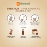 Krishna’s Herbal And Ayurveda Ginger Juice – 1000 ML