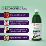 Krishna’s Herbal And Ayurveda Karela Jamun Neem Juice – 1000 ML1