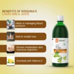 Krishna’s Herbal And Ayurveda Lauki Amla Juice – 500 ML