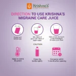 Krishna’s Herbal And Ayurveda Migraine Care Juice – 1000 ML