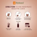 Krishna’s Herbal And Ayurveda Mulethi Juice – 1000 ML