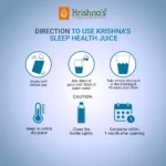 Krishna’s Herbal And Ayurveda Sleep Health Juice – 1000 ML