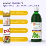 Krishna’s Herbal And Ayurveda Tulsi Panchang Juice – 1000 ML