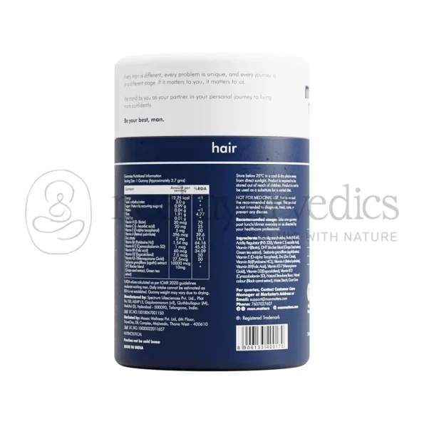 Man Matters Hair Gummies