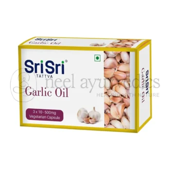 Sri Sri Tattva Cardi Strong-Knoblauchol-Kapseln - 30 Caps