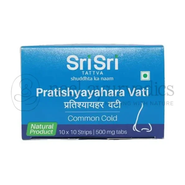 Sri Sri Tattva Pratishyayahara Vati – 100 Tab