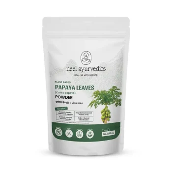 Neel Ayurvedics Papayablätterpulver